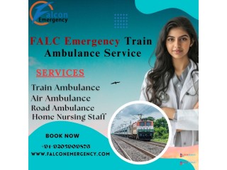 FALC Emergency provides experienced assistance during transit in Patna with its train ambulance