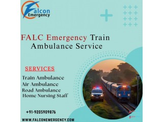 FALC is the Fastest and Safest Train Ambulance in Guwahati in emergencies