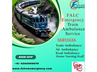 FALC Emergency has arranged the patient's shifting in Kolkata by train ambulance