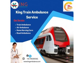 MPM Train Ambulance in Jamshedpur provides a reliable and life-saving facility to the patients