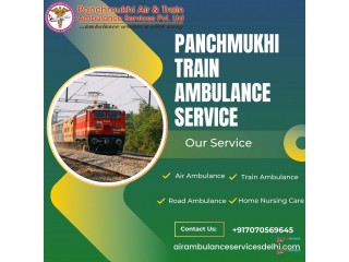 Panchmukhi Train Ambulance Available In Kolkata at Low Cost for Transport of Patients