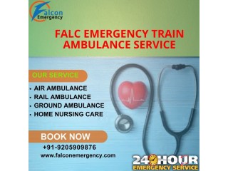 FALC Emergency assists with public transport in Patna with its Train Ambulance