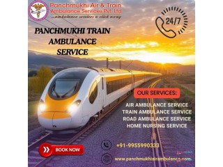 Choose Panchmukhi Train Ambulance for Uninterrupted Care in Raipur