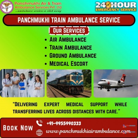 hire-panchmukhi-train-ambulance-service-in-ernakulam-with-wide-range-medical-support-facility-big-0