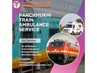 Choose Panchmukhi Train Ambulance for Urgent Transfer of Patients in Guwahati