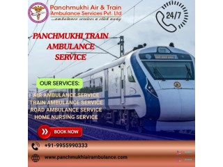 Choose Panchmukhi Train Ambulance in Allahabad for Fully Equipped ICU Service