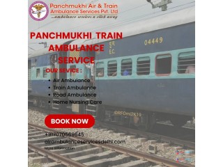 Panchmukhi Makes Patient Travel Easier In Delhi through a Train Ambulance
