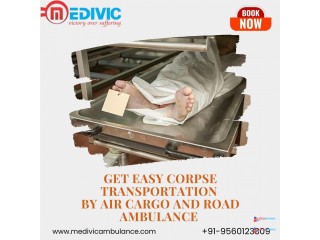 Medivic corpse transit in Pune offers the prevention of decay, which is especially required for air cargo and long transfers