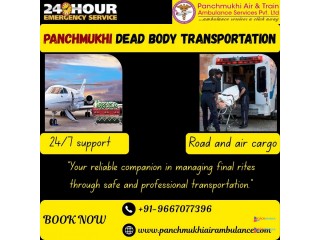 Panchmukhi Dead Body Ambulance in Ranchi- Comprehensive Dead Body Transport Services