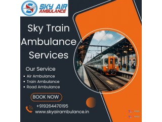 Book Sky Train Ambulance Services in Guwahati for Safe Patient Transportation