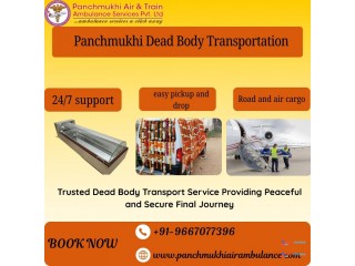 Panchmukhi Dead Body Ambulance in Hyderabad- Secure and Snuggly Transfer Dead Body
