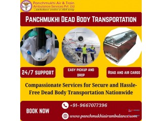 Panchmukhi Dead Body Ambulance in Vellore Offering Comprehensive Dead Body Transportation