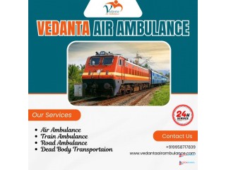 Vedanta Train Ambulance in Kerala provides innovative and cost-effective transfer services