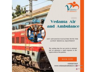 Vedanta Train Ambulance in Jammu provides utmost importance in the transportation sector