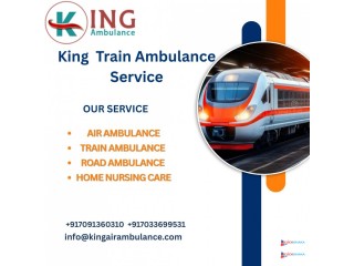 Use the King Train Ambulance service in Varanasi as it provides transportation facility to your patient