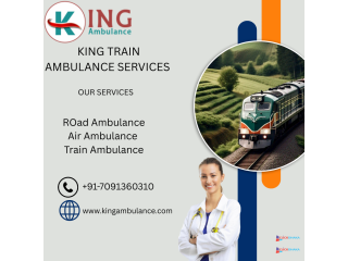 Get King Train Ambulance Service for Critically Ill Patients in Raipur Now