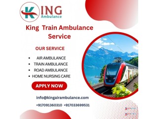 King Train Ambulance service in Bhopal plays a vital role in transporting patients to their destination