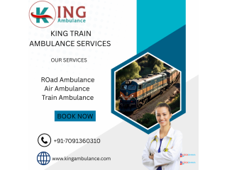 Book King Train Ambulance service in pune for the of your patient