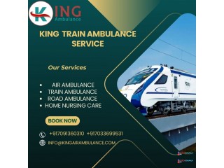 Use the best and reliable King Train Ambulance service in Nagpur for patient transfer