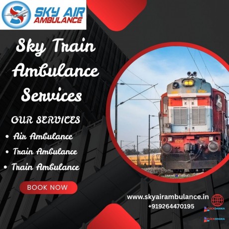 hire-sky-train-ambulance-service-in-kolkata-with-hi-tech-medical-setup-big-0