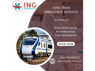 Get King Train Ambulance Service in Jamshedpur now to transport your critical patient.