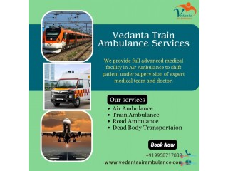 Vedanta Train Ambulance Laden with Medical Equipment at Latest Rates in Kerala