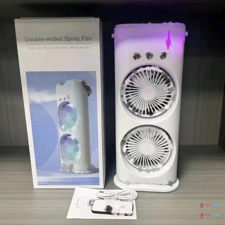 rechargeable-double-ended-spray-fan-portable-humidifier-fan-air-conditioner-household-small-air-cooler-big-0