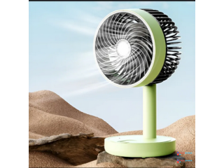 Duration power dp 7639 Rechargeable fan 4000mAh Battery Three Speed Modes Up-Down Adjustable Desk Fan