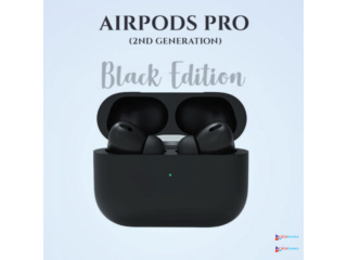 AirPods Pro 2nd Gen Active Noise Cancelling Wireless Earbuds - Black Edition