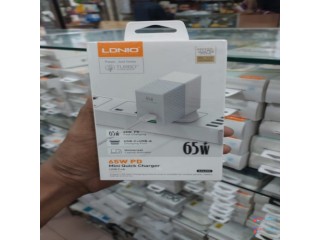 LDNIO A2620C Charger (USB A + Type C Charging Port) 65 W PD Mini Quick Charger
