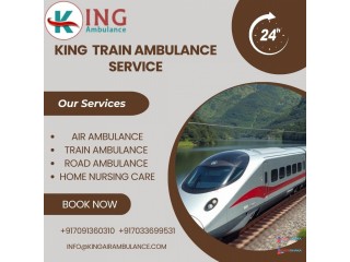 King Train Ambulance Service in Indore transfers your patient in a hassle-free manner