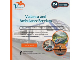 The Vedanta Medical Train Ambulance in Jammu is prepared for comfort and security with features made for survival