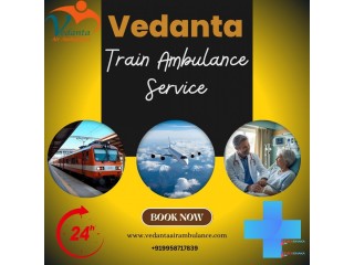 Vedanta Train Ambulance in Kolkata Offers Competitive Prices to Transport Patients to Hospital