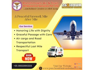 Panchmukhi Cadaver Ambulance facilitates the transfer of a dead body in Delhi