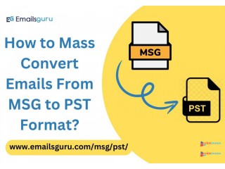 EmailsGuru MSG to PST Converter