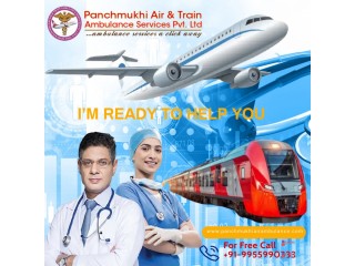 Take Panchmukhi Train Ambulance Service in Bhopal with Top-Level Medical Devices