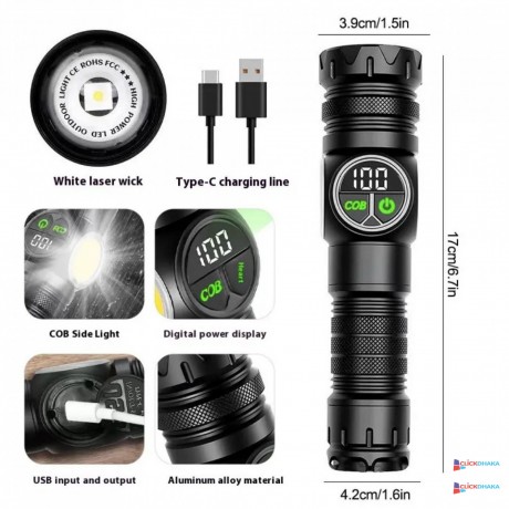 gearup-k60-rechargeable-flashlight-10w-cob-led-torchlight-big-2