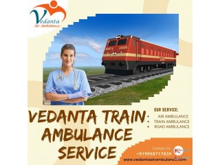 Vedanta Train Ambulance in Raipur Can Help You Move Patients Safely