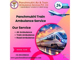 Panchmukhi Train Ambulance Service in Srinagar for Rapid and Splendid Patient Shifting