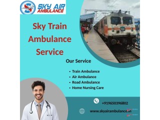 Sky Train Ambulance in Ranchi Provided Transfer with the Best ICU Facilities