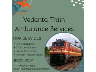 Use VedantaTrain Ambulance Services in Bhilai to transport your critical patient or loved ones to Bhilai