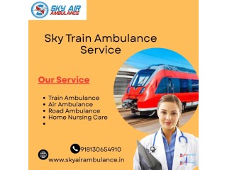 Sky Train Ambulance Service in Siliguri Provides the Best Treatment Facility to the Patients