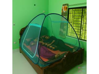 Double Size Foldable Smart Mosquito Net 6/7 Ft