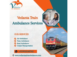 Transfer Done Safely and Hygienically Through Vedanta Train Ambulance in  Pune