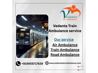 Get Vedanta Train Ambulance Services in Mumbai to transport your critical patient
