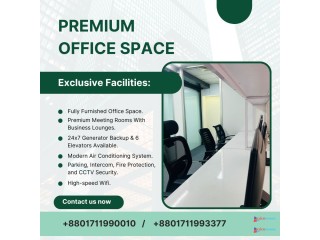 Fully Equipped Co-Working Office for Rent in Bashundhara R/A