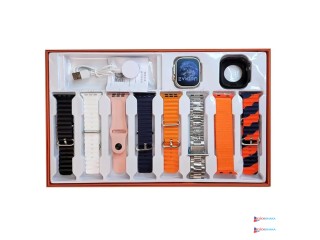 Y80 Ultra Smartwatch With 8 Strap