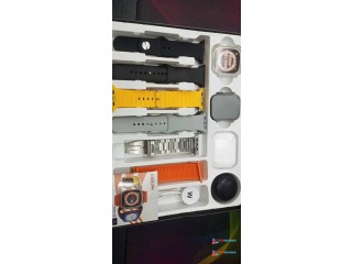 ZQ S9 Promax Smartwatch 1pcs Speaker 1pcs Earbud 12 pair strape