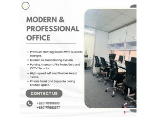 Professional Shared Office Space in Bashundhara R/A