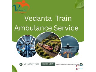 Reliable and advanced Vedanta Train Ambulance services are now available in Bhopal